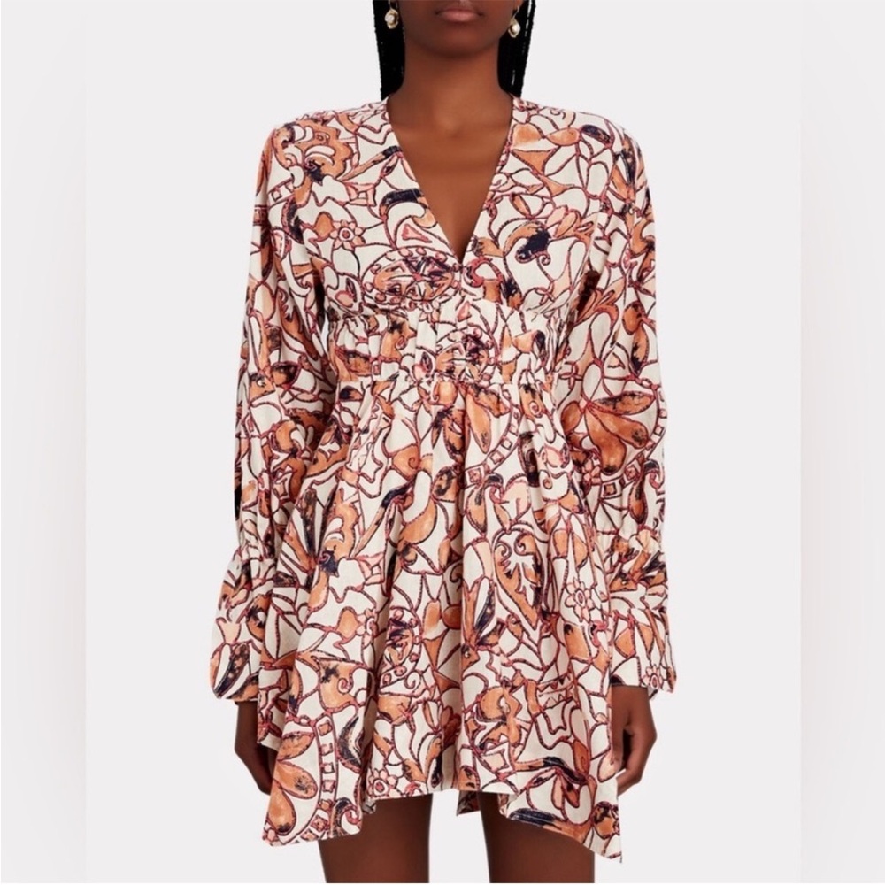 A.L.C. Multicolor Long Sleeve Dress